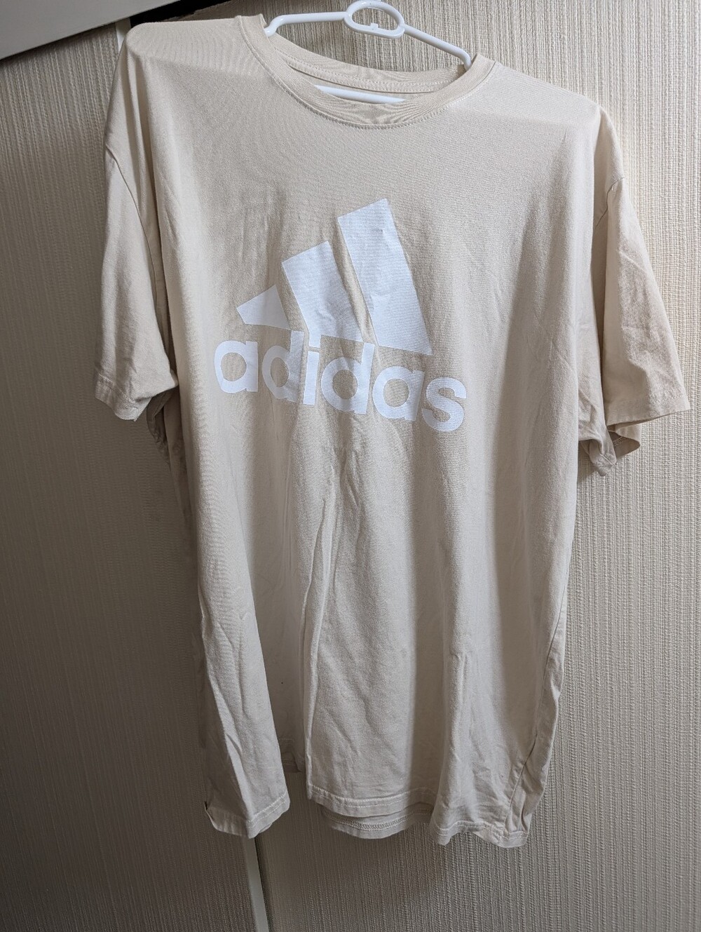 Adidas Cotton Golf T Shirt Light Tan Size 3XL